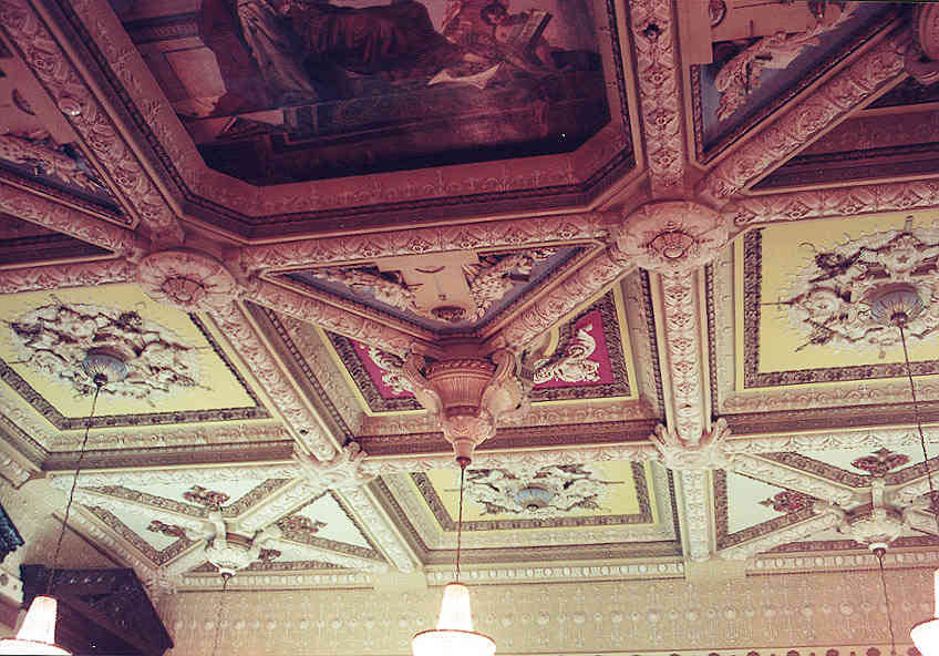 Illinois Capitol Ceiling